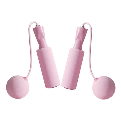Internet Celebrous Big Ball Cordless Rope Skipping Adjustable Weight-bearing Dual-purpose Sports Adult Professional Sports Goods Fitness - image 5