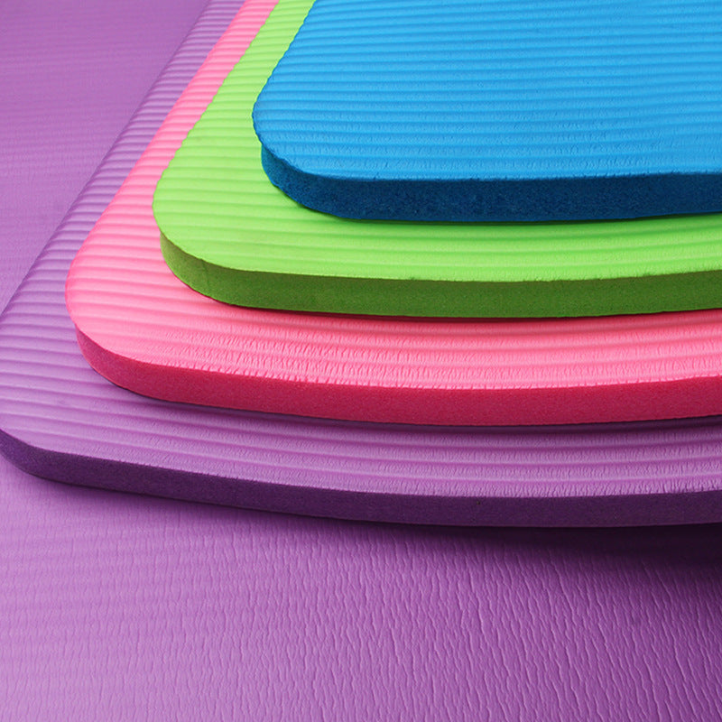 Yoga Mat Quiet Shock Absorbing Non-slip Dance Mat Home Sports Fitness Rope Skipping Mat Thickened and Widened Yoga Jumping Mat - image 4