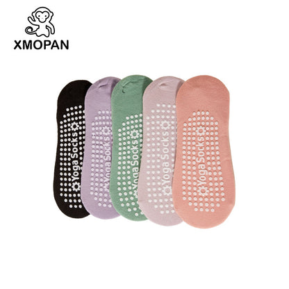 Yoga Socks Women Socks Cotton Professional Non-slip Silicone Indoor Fitness Dancing Beginner Pilates Sports Socks - image 5