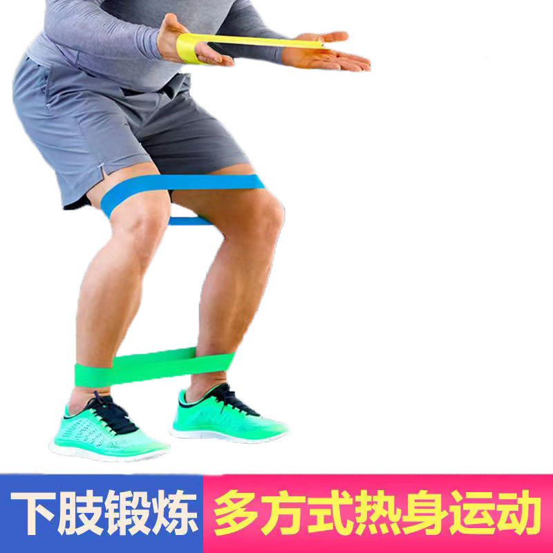 Football Basketball Yoga Stretch Belt Fitness Men and Women Core Strength Training Resistance Belt Tension Rope Back Stretch Rope - image 1