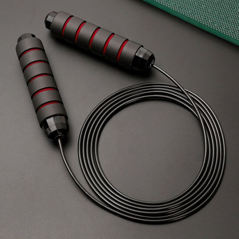 Special Competition Jump Rope for High School Entrance Exams, Steel Wire Rope for Students and Children, Amazon Cross-Border Bestseller, Weighted Bearing Pvc Jump Rope - image 3
