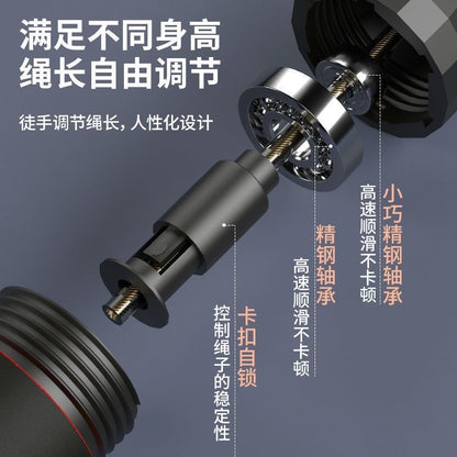Special Competition Jump Rope for High School Entrance Exams, Steel Wire Rope for Students and Children, Amazon Cross-Border Bestseller, Weighted Bearing Pvc Jump Rope - image 4