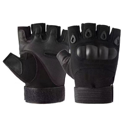 Oji tactical gloves men's special forces long finger combat fighting anti-cut non-slip gloves hand riding fitness gloves - image 2