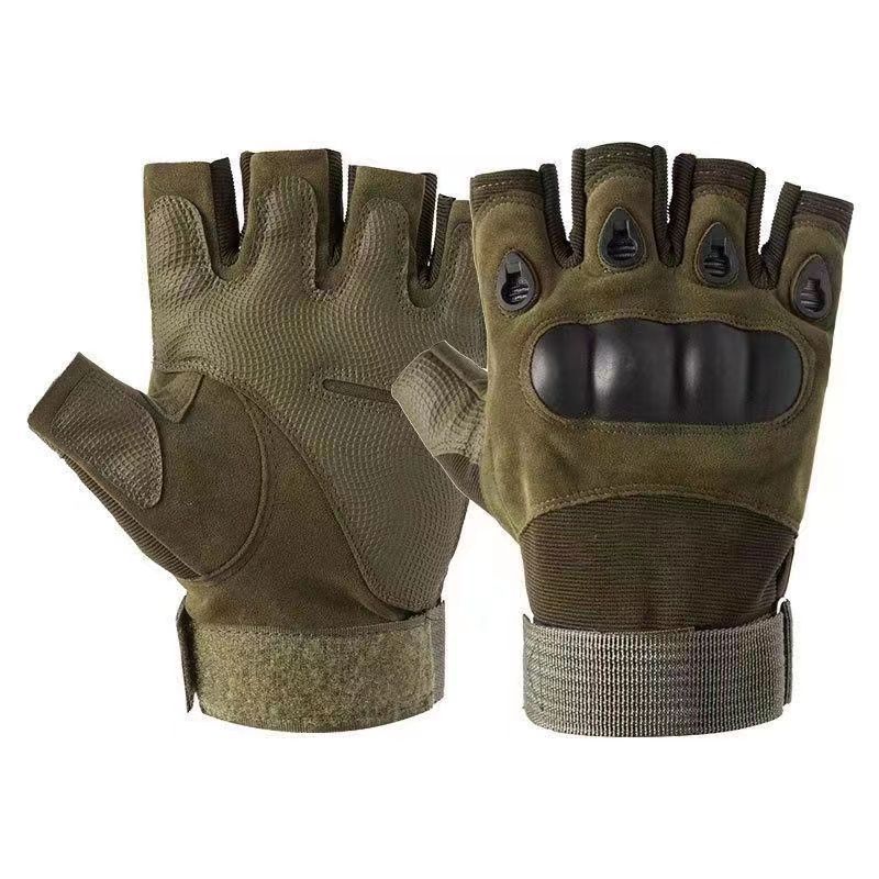 Oji tactical gloves men's special forces long finger combat fighting anti-cut non-slip gloves hand riding fitness gloves - image 3