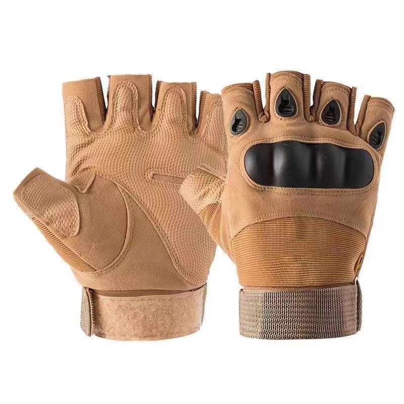 Oji tactical gloves men's special forces long finger combat fighting anti-cut non-slip gloves hand riding fitness gloves - image 4