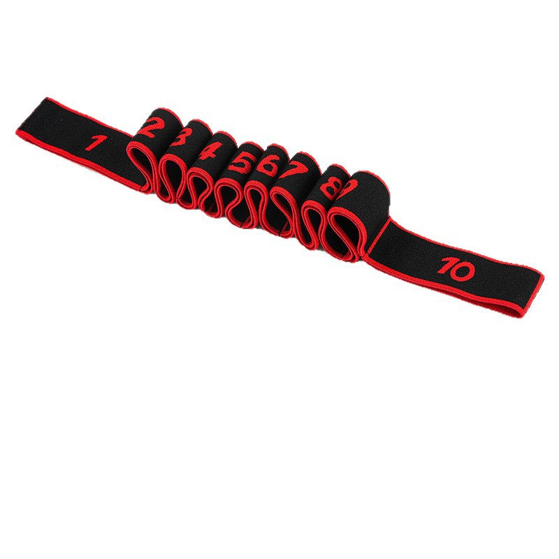 Children's Dance yoga elastic band open shoulder fitness female resistance training equipment segment digital stretch band - image 5
