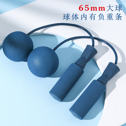 Dual-purpose fitness cordless skipping rope heavy-bearing ball wireless skipping rope indoor sports skipping rope cordless wholesale - image 1