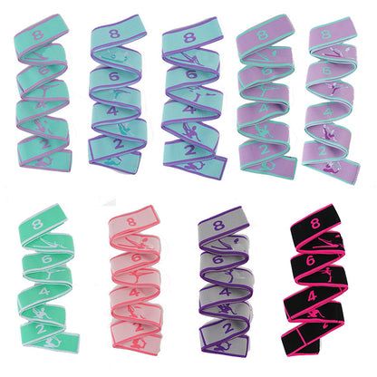 Yoga stretch tension band Latin elastic band children's dance special training resistance band adult fitness band - image 2