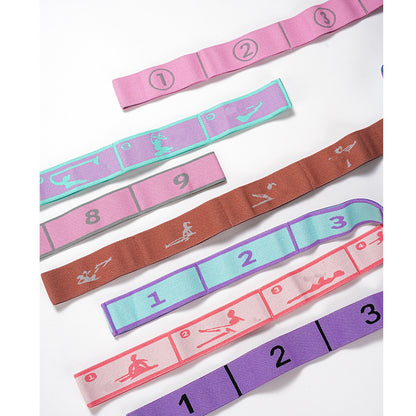 Yoga stretch tension band Latin elastic band children's dance special training resistance band adult fitness band - image 3