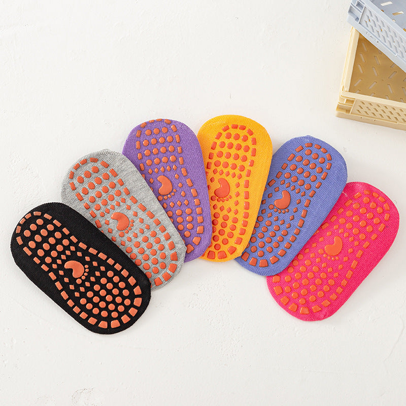 Non-Slip Socks, Children's Short Yoga Socks, Adult Sports Floor Socks, Trampoline Socks, Adult Disposable Socks Wholesale - image 3