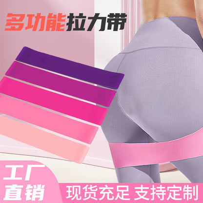 Tpe Elastic Band Yoga Exercise Thickeneded Resistance Band Tension Ring Rubber Strength Training Quick Hip Lifting Elastic Ring - image 3