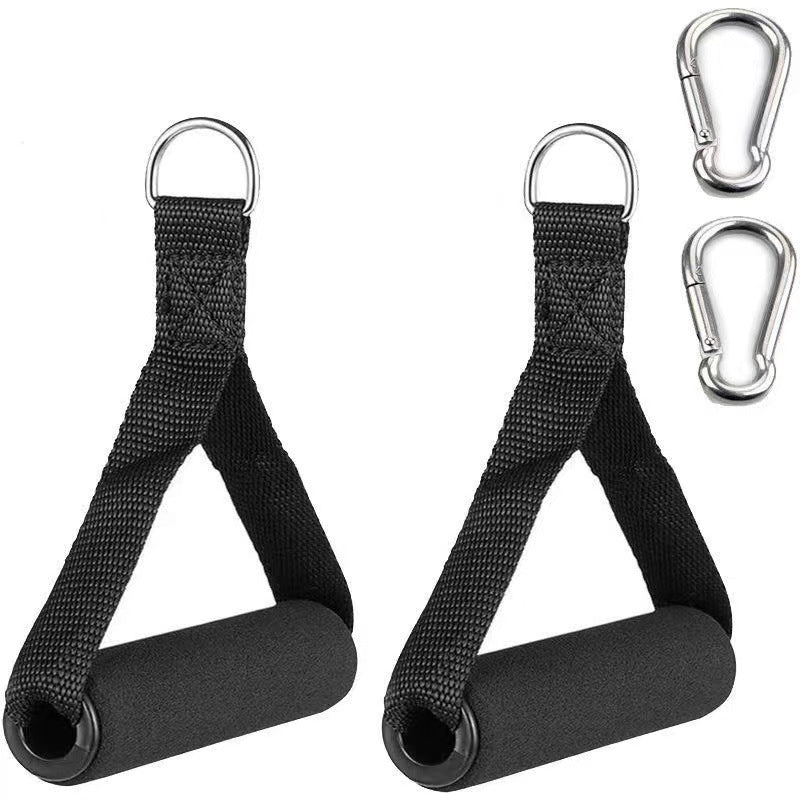 Gantry fitness equipment accessories elastic band tension rope handle door buckle resistance band pull-up auxiliary door clip - image 1