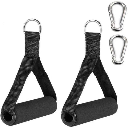 Gantry fitness equipment accessories elastic band tension rope handle door buckle resistance band pull-up auxiliary door clip - image 1