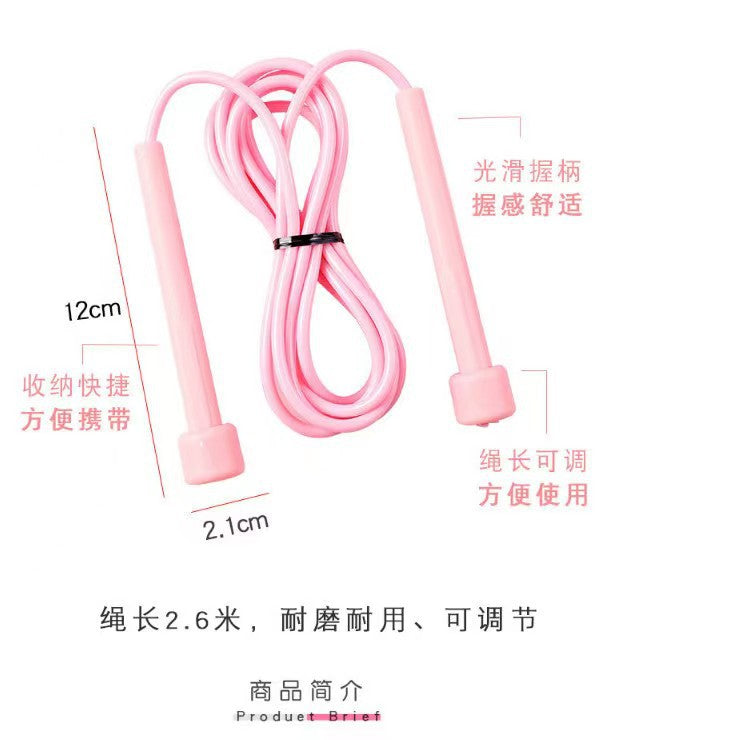 Children's Racing Skipping Rope for Kindergarten Beginners and Elementary School Students, Adjustable Pvc Pen-Shaped Skipping Rope - image 4