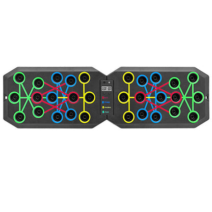 Timing counting multifunctional push-up board bracket men and women chest muscle abdominal muscle trainer board foldable fitness equipment - image 5