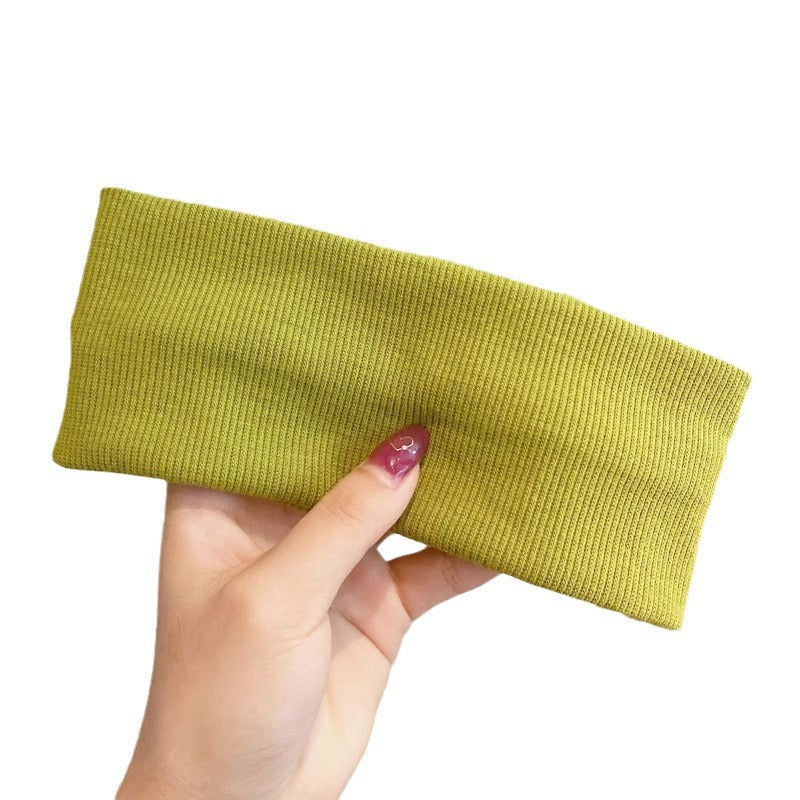 Sports hair band female running sweat-absorbent antiperspirant band yoga fitness headband outdoor headscarf female face wash headband hair band - image 5