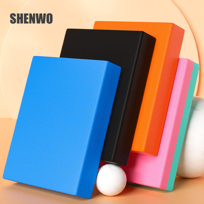 Balance Mat Fitness mat yoga mat abdominal wheel special kneeling mat flat support core training thickened foam - image 1