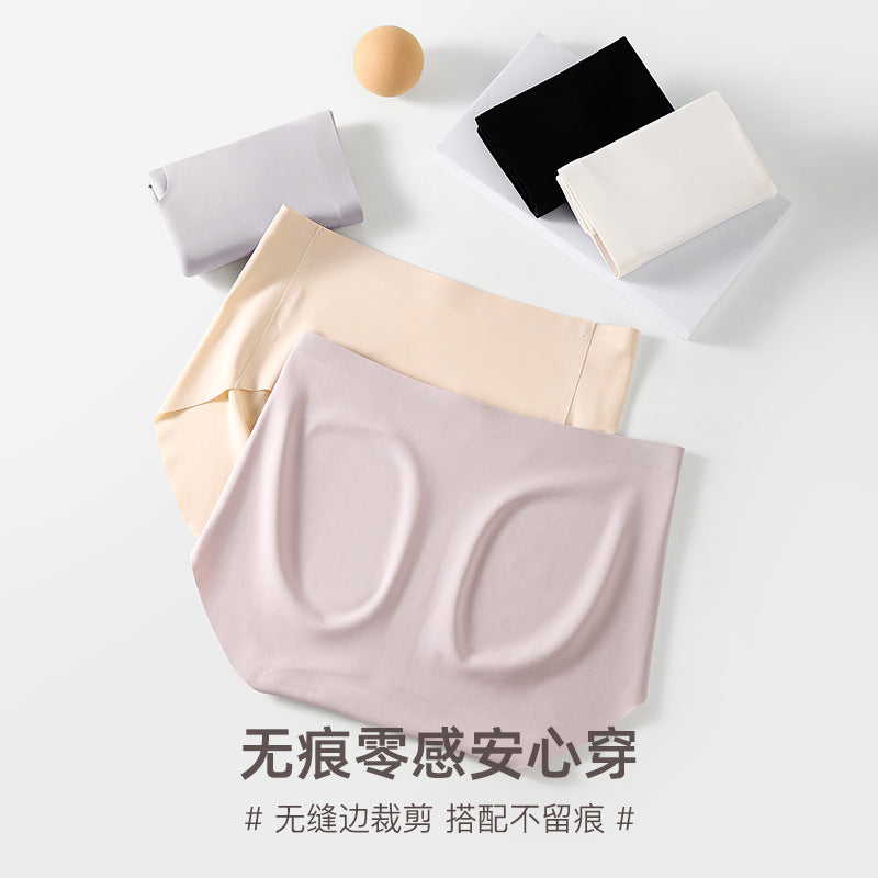 Seamless Underwear for Women, Anti-Embarrassing Line, Peach Butt Yoga, Antibacterial, Non-Pinching, Women's Sports and Fitness Invisible Briefs - image 3