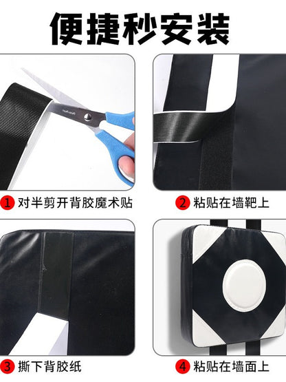 No Punching Wall Target Home Decompression Sandbag Boxing Wall-Type Sanda Fighting Fitness Kidsren's Boxing Target Training - image 3