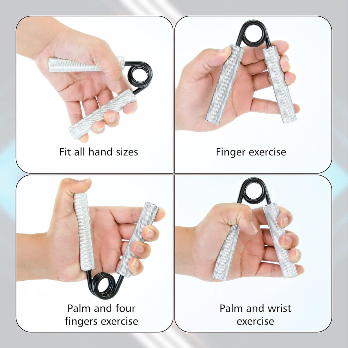 Metal heavy grip home fitness men's arm wrist training spring steel finger strength fitness supplies - image 3