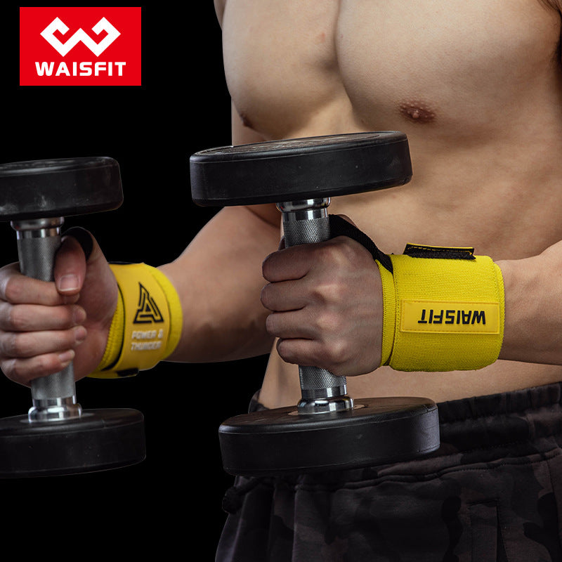 Fitness Wristbands for Men, Deadlifts, Adult Powerlifting, Compression Support Straps, Wrist Wraps, Sports Anti-Twist Protective Gear - image 3