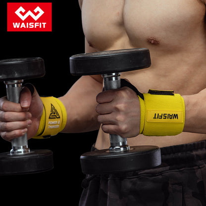 Fitness Wristbands for Men, Deadlifts, Adult Powerlifting, Compression Support Straps, Wrist Wraps, Sports Anti-Twist Protective Gear - image 3