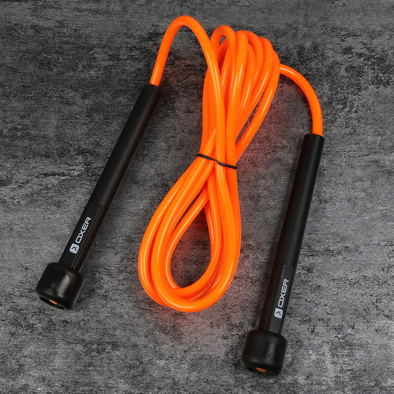 pvc racing non-slip skipping rope fitness sports professional rope special for senior high school entrance examination children's pen Rod skipping rope elementary school student exam - image 2