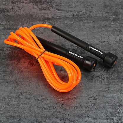 pvc racing non-slip skipping rope fitness sports professional rope special for senior high school entrance examination children's pen Rod skipping rope elementary school student exam - image 3
