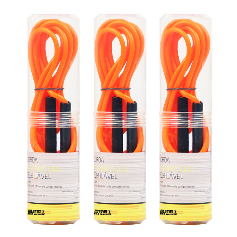 pvc racing non-slip skipping rope fitness sports professional rope special for senior high school entrance examination children's pen Rod skipping rope elementary school student exam - image 4