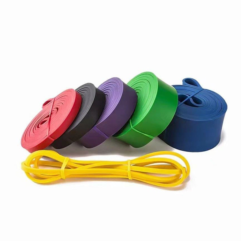 TPE fitness special 2080 thick circle resistance rope elastic band multi-functional chest shaping tension device - image 2