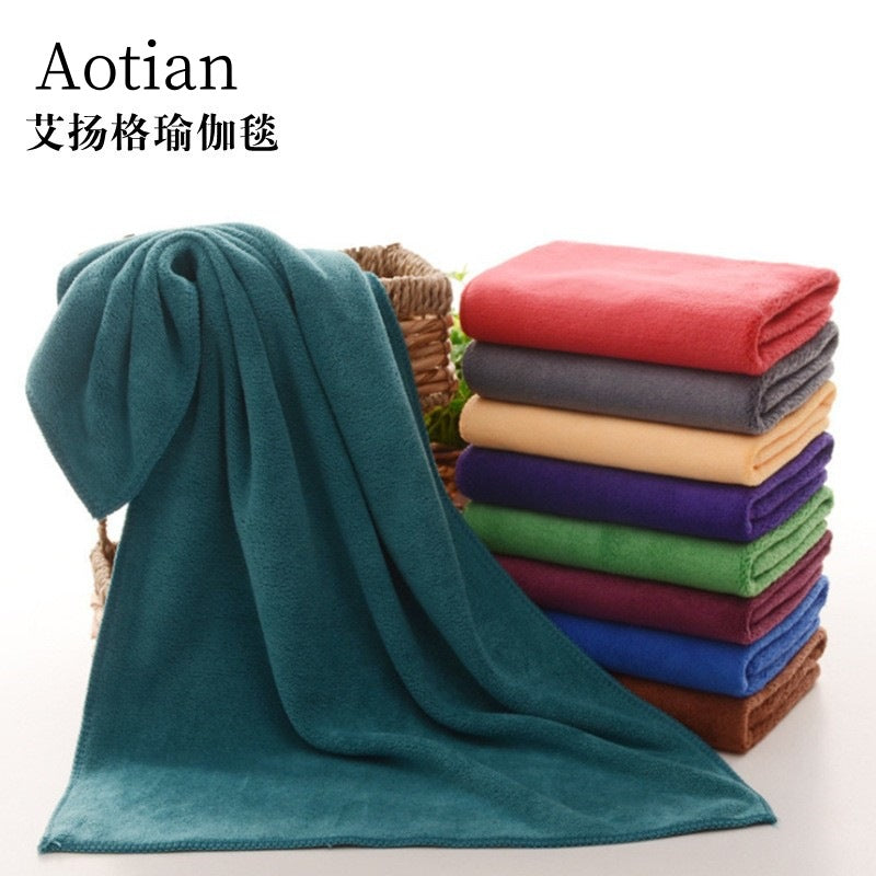 Iyengar Yoga Blanket Meditation Warm Rest Auxiliary Equipment Blanket Towel Non-Slip Double-Sided Wool Widened and Thickeneded Blanket - image 1