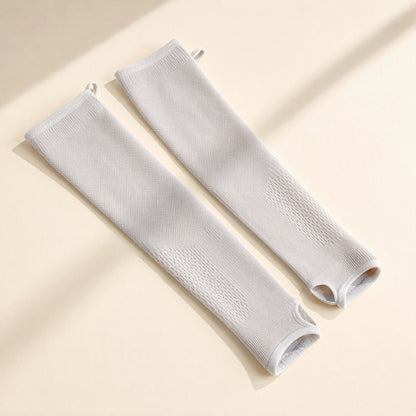 Polyester outdoor sun protection sleeves with a finger-set design - view 4