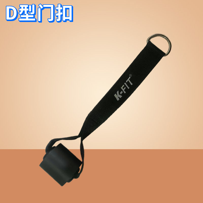 Kafei Factory Direct Sale Black Fitness Door Anchor Resistance Band Resistance Rope Training Door Anchor Accessories Foam Door Clamp - image 2