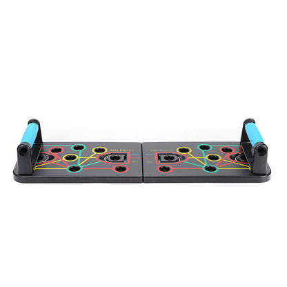 Cross-Border Multifunctional Abdominal Push-Up Board Fitness Board Bracket Home Exercise Chest and Abdominal Muscle Fitness Equipment Set - image 2