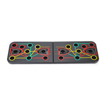 Cross-Border Multifunctional Abdominal Push-Up Board Fitness Board Bracket Home Exercise Chest and Abdominal Muscle Fitness Equipment Set - image 5