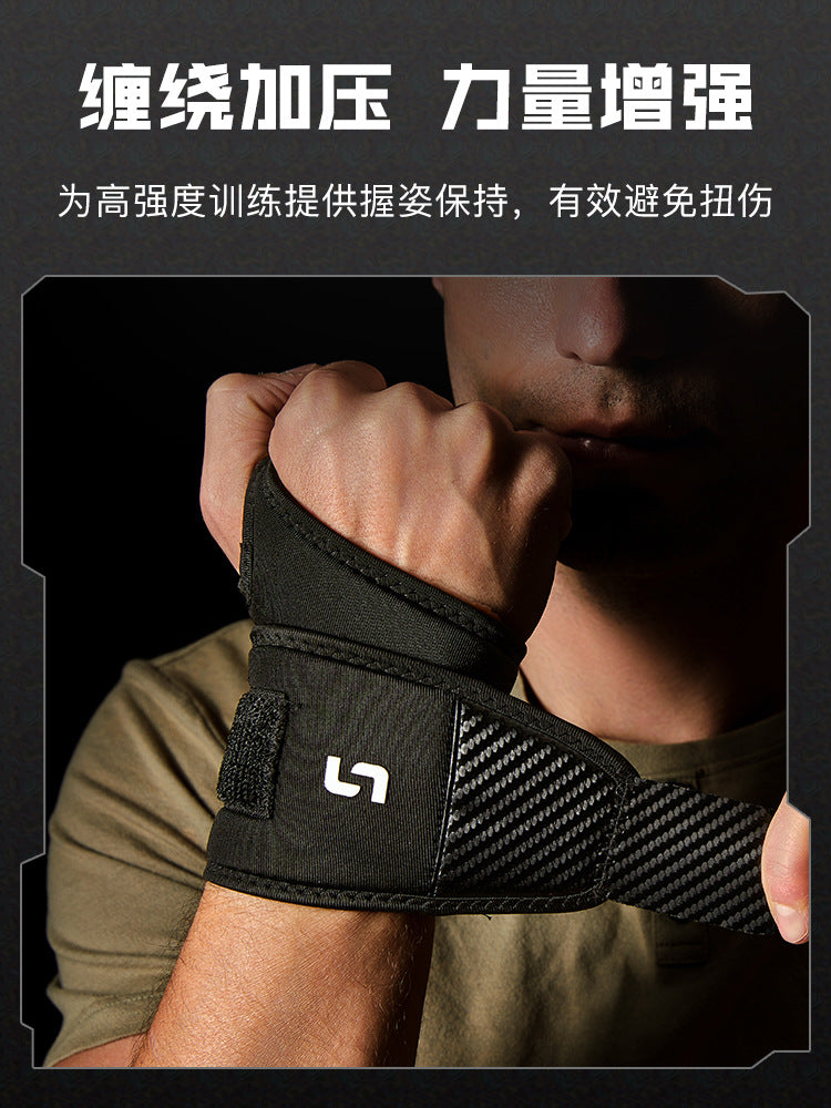 Fitness Wrist Bracer Men's Bright Push-up Booster with Pressure Wrist Sports Protective Belt Sheath Strength Training - image 4