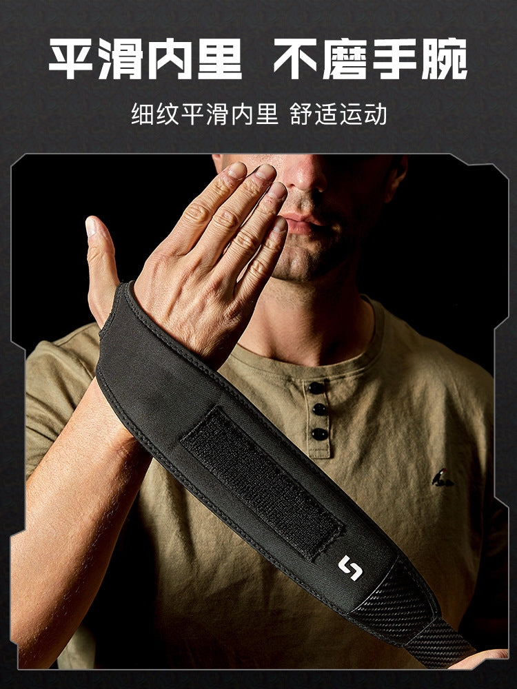 Fitness Wrist Bracer Men's Bright Push-up Booster with Pressure Wrist Sports Protective Belt Sheath Strength Training - image 5