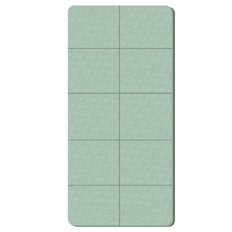 Wholesale Folding Yoga Mat Thickened Fitness Adult Children Household Non-Slip Rope Skipping Outdoor Lunch Break Mat - image 5