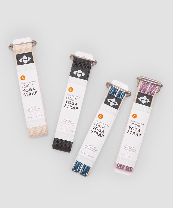 6' Loop Yoga Strap - Organic Cotton