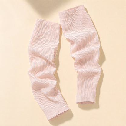 Ice silk arm sleeves with a stated sun-protection function