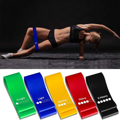 Wholesale Resistance Bands, Yoga Belts, Fitness Training Hip Resistance Bands, Leg Squats, Dance Elastic Rings - image 5