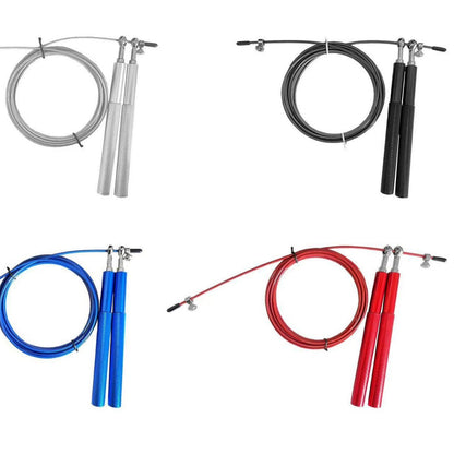 Professional Racing Aluminum Alloy Metal Wire Rope Skipping Fitness Sports Sporting Goods Metal Rope Skipping Middle School Students Training - image 3