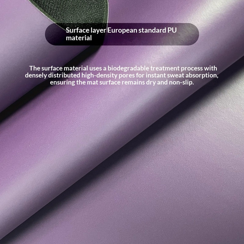 Professional Non-Slip PU Natural Rubber Yoga Mat