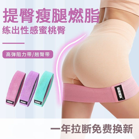 Yoga Resistance Bands for Women's Glute Exercises, Squat Resistance Bands, Strength Training, Butt Lift, Hip Resistance Loops, and Stretching - image 1