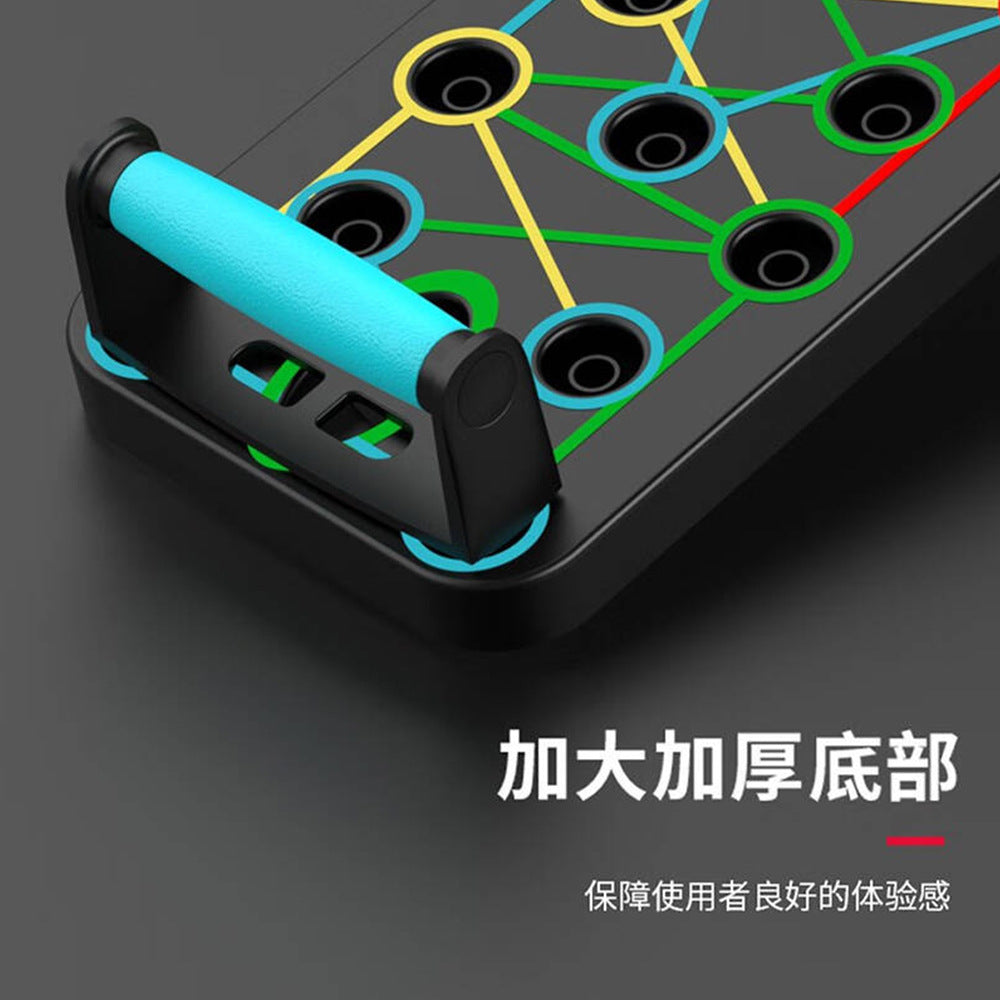 Cross-border foldable push-up training board multifunctional home chest muscle exercise auxiliary fitness machine fitness board wholesale - image 3