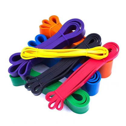 Resistance Band Fitness Men's Strength Training Rope Elastic Band Thick Circle Home Pull-Up Tensioner Yoga Tension Band - image 5