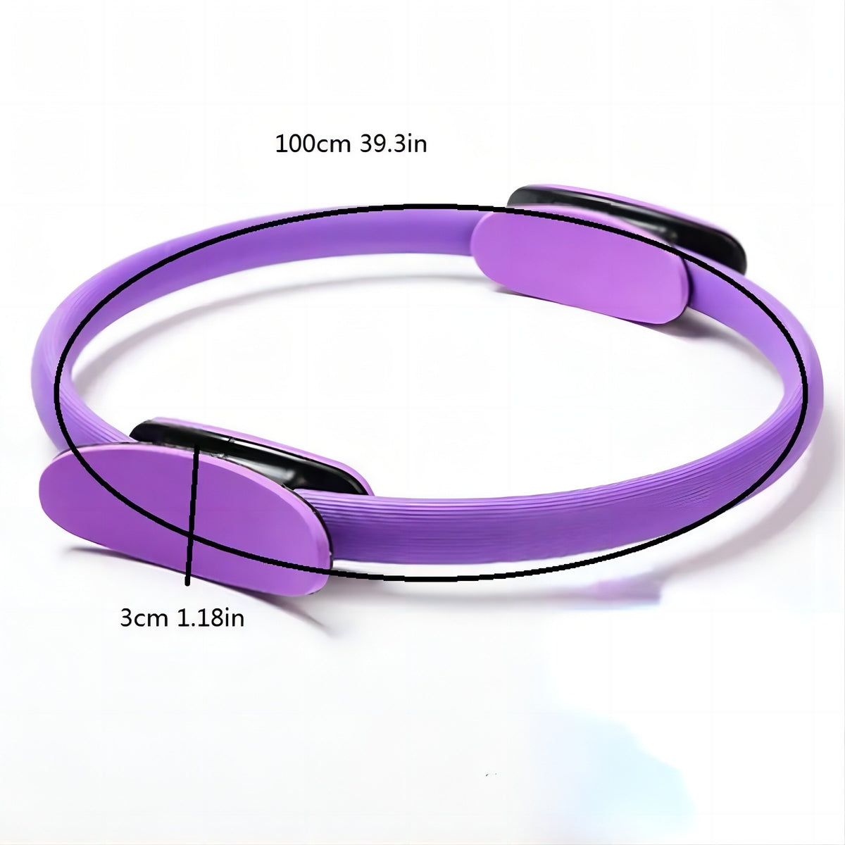 Cross-border Pilates Ring Yoga Resistance Ring Magic Ring Yoga Ring Fitness Equipment Sports Yoga Ring Manufacturers Wholesale - image 2