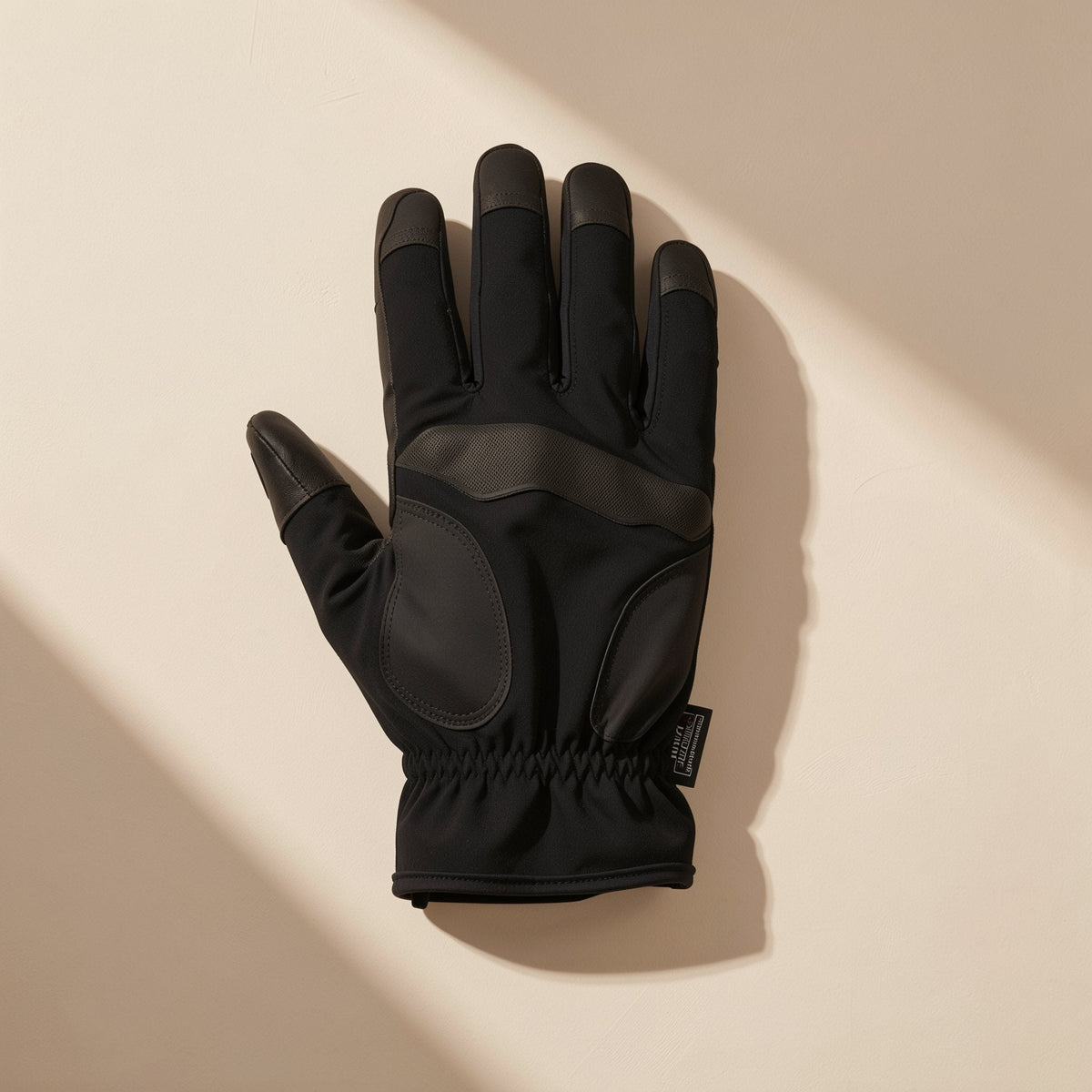 Winter polyester cycling finger gloves with touch-screen functionality - view 2