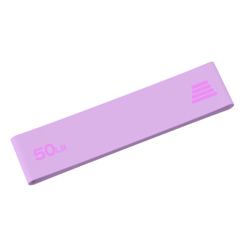 Silicone yoga resistance belt non-slip elastic belt hip training belt fitness female hip tension ring stretching trainer - image 5