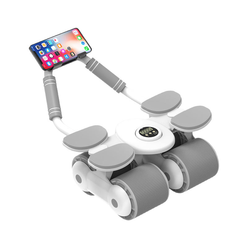 Four-Wheel Abdominal Fitness Wheel with Automatic Rebound and Counting Function, Abdominal Exercise Machine for Men and Women, Home Fitness Equipment Manufacturer Wholesale - image 5
